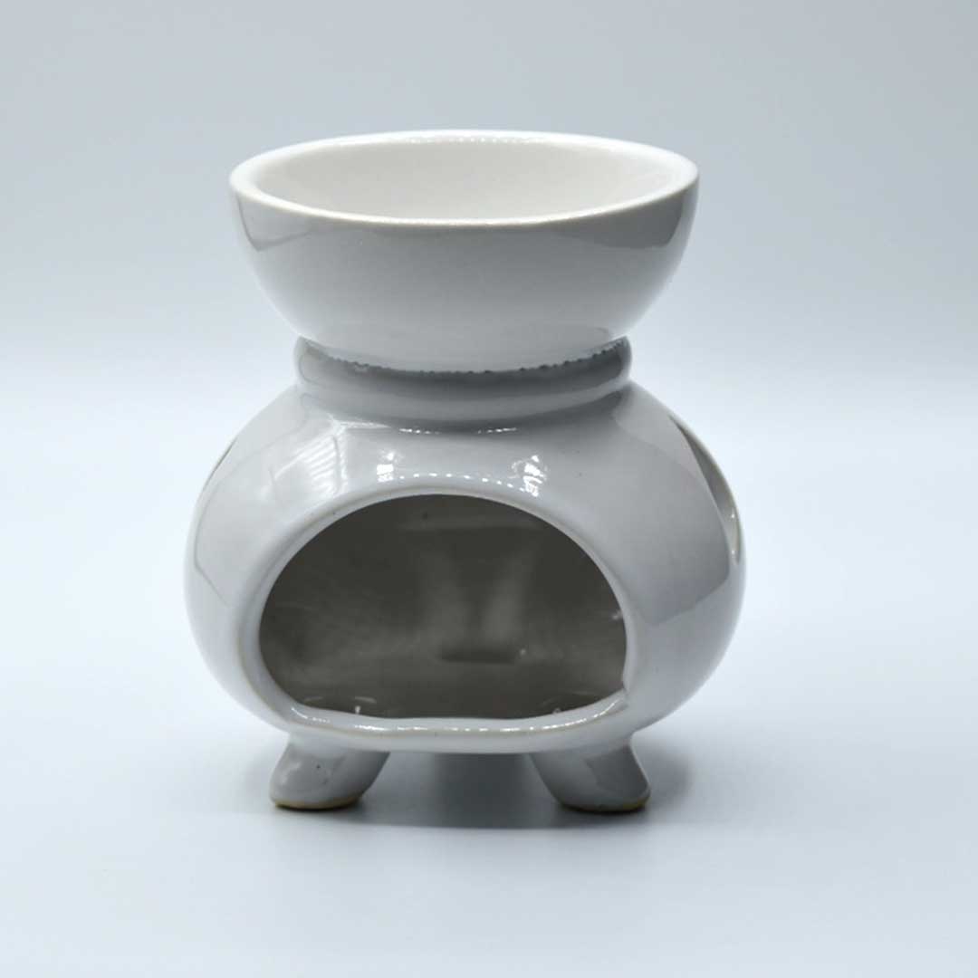 Difusor de aromas de ceramica blanco